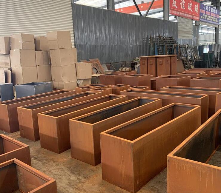 久治耐候钢板花箱