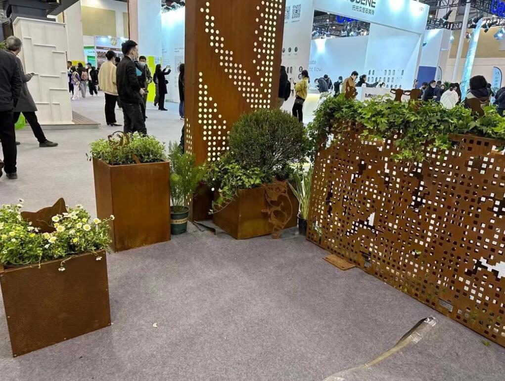 久治耐候钢花箱